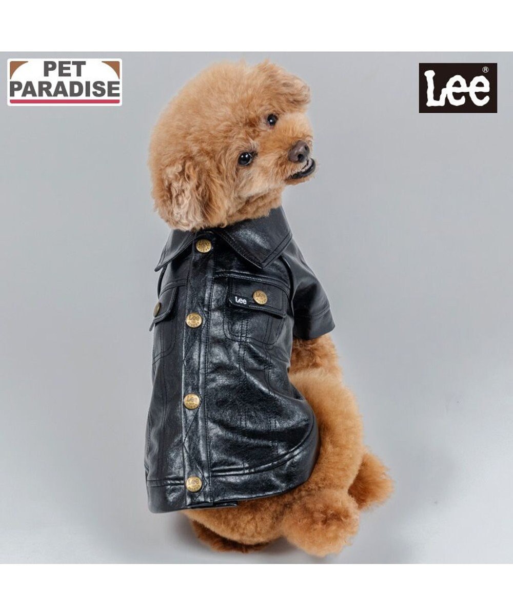 PET PARADISE Lee ＰＵ ライダース ジャケット 小型犬 