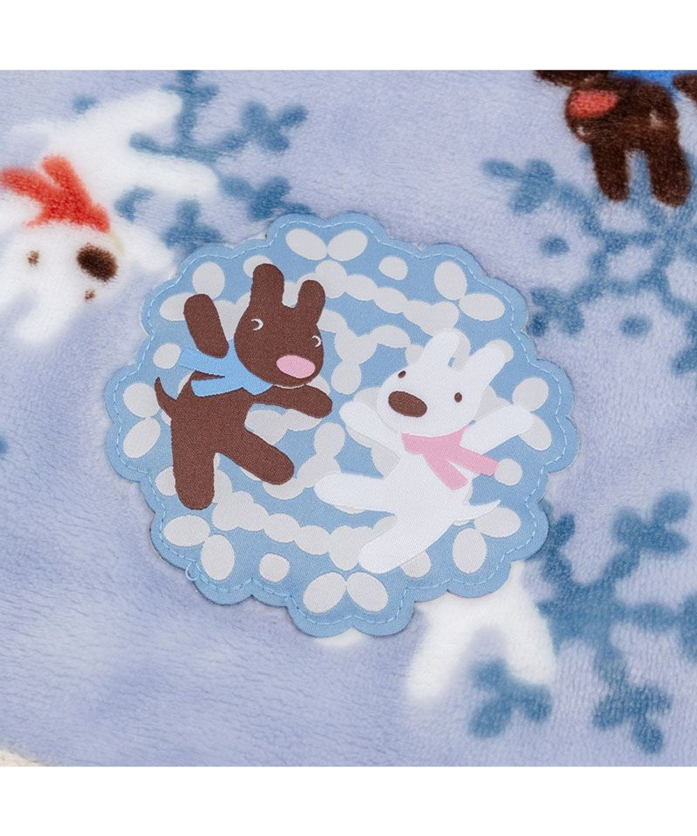 PET PARADISE リサとガスパール ボア ブランケット 《雪編み柄》 