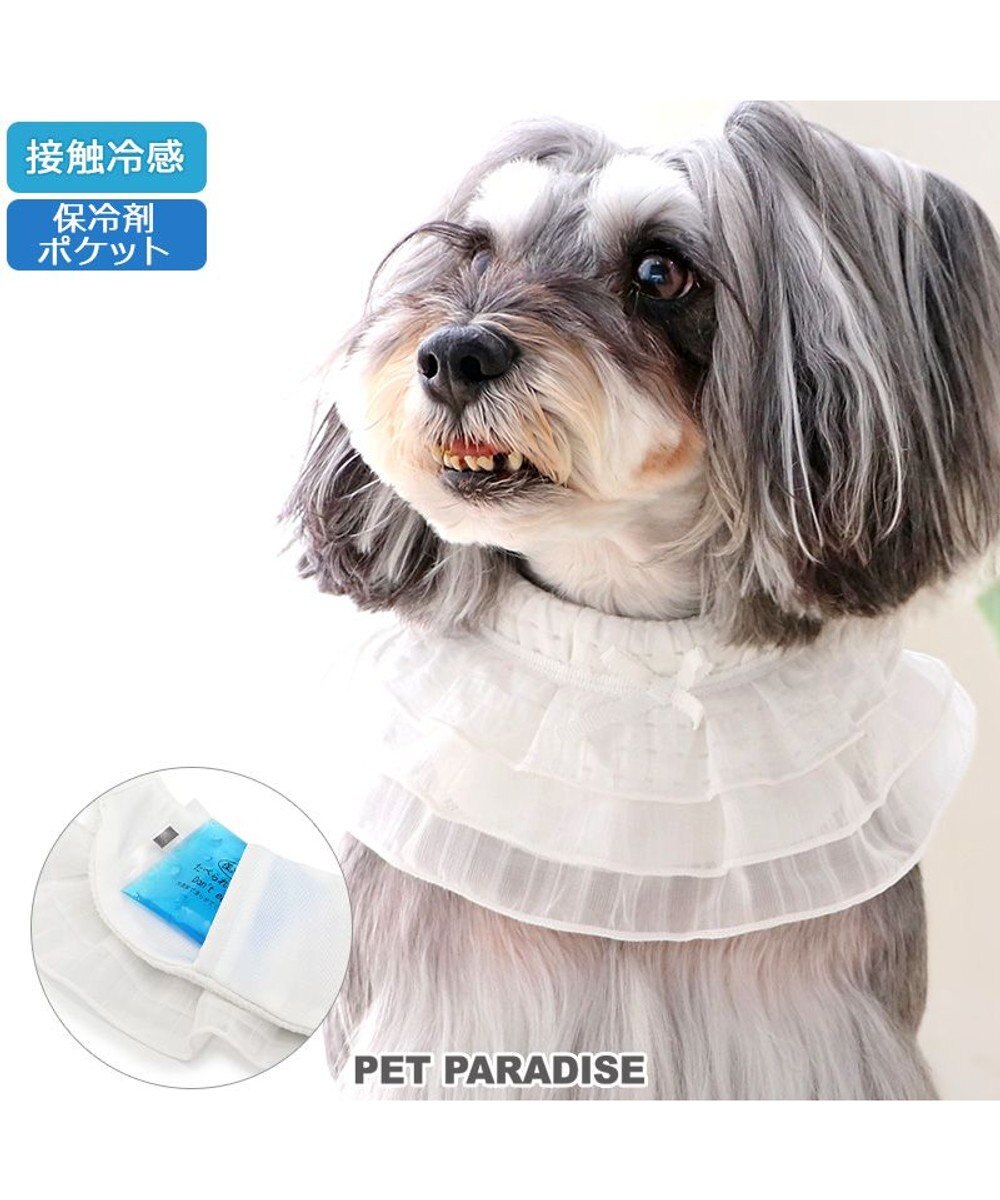 PET PARADISE ペットパラダイス クールバンダナ 《フリル》 小型犬 