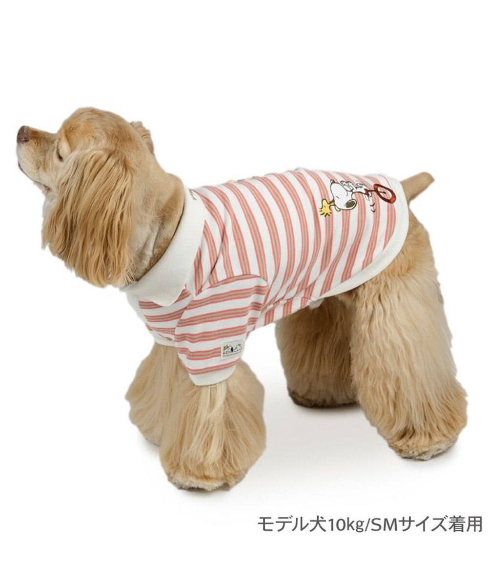 PET PARADISE スヌーピー ポロシャツ 《ボーダー》 中型犬 大型犬 