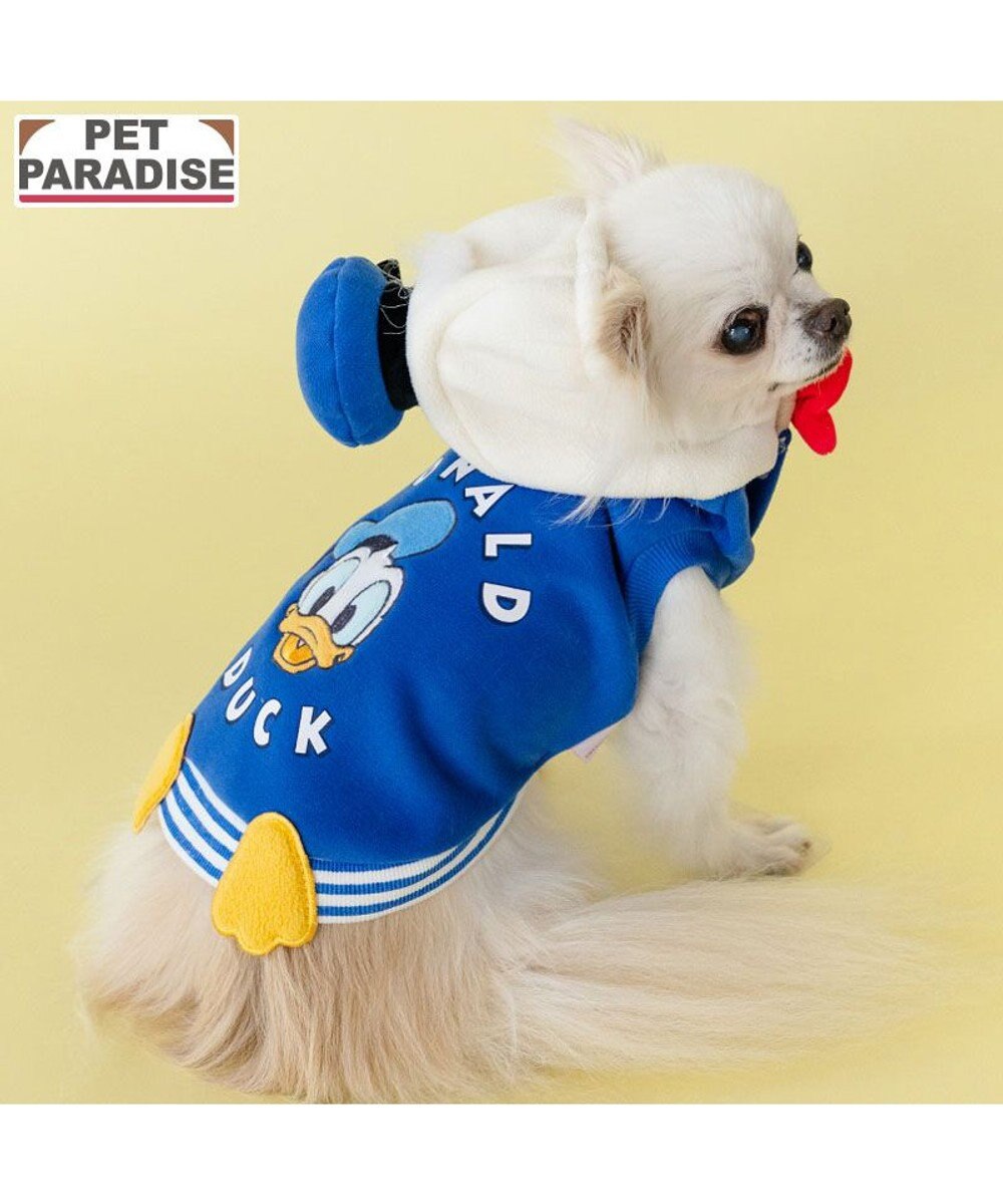 PET PARADISE ディズニー ドナルドダック マリン パーカー 小型犬 