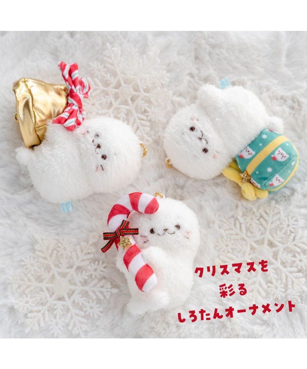 Mother garden しろたん オーナメント キーホルダー 《キャンディケイン》 単品 