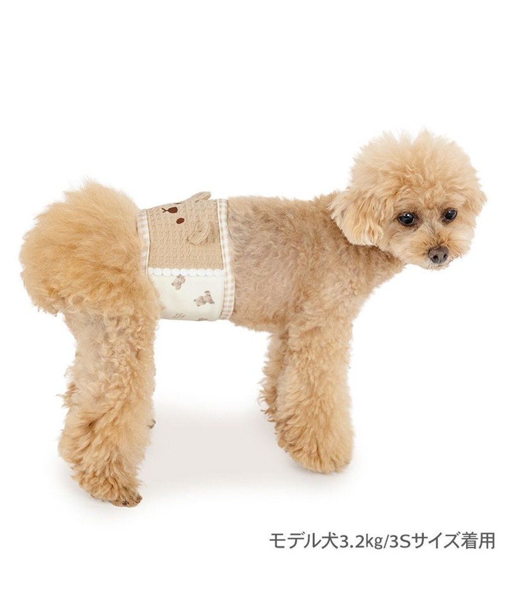 PET PARADISE ペットパラダイスくまちゃん いっぱい マナーベルト 小型犬 