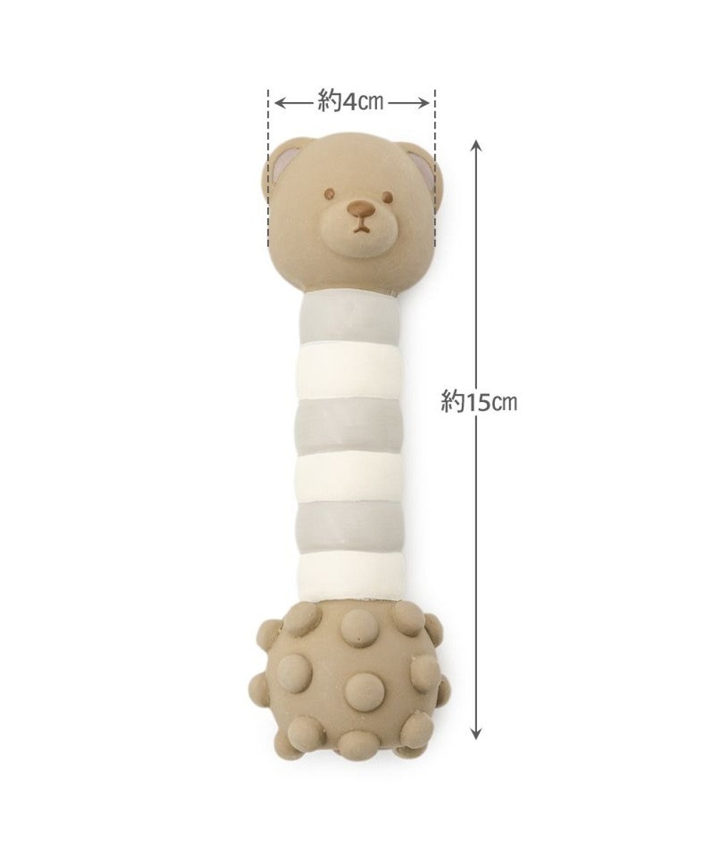 PET PARADISE ペットパラダイス くまちゃん ラテックス トイ 《ブラウン》 