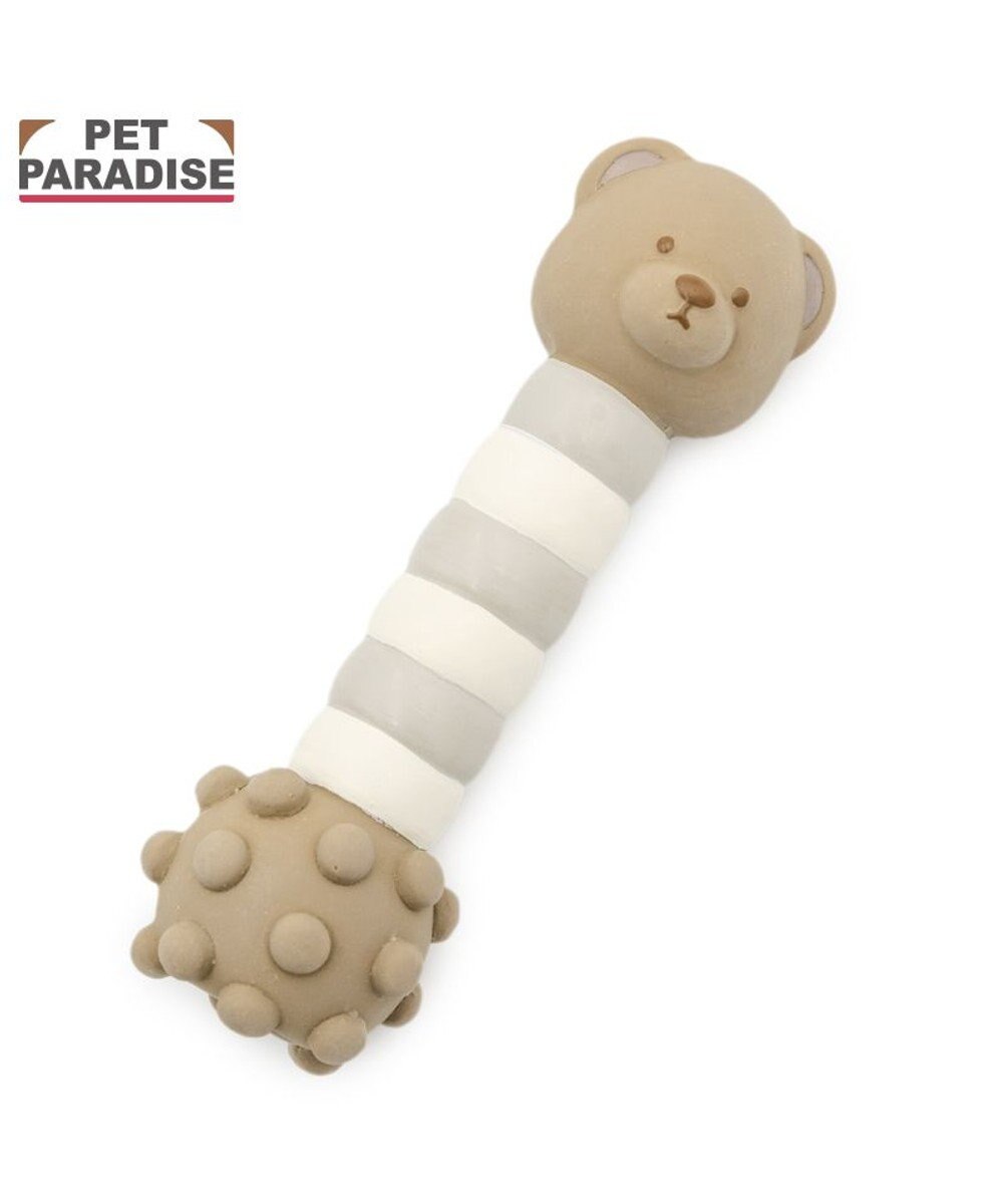 PET PARADISE ペットパラダイス くまちゃん ラテックス トイ 《ブラウン》 