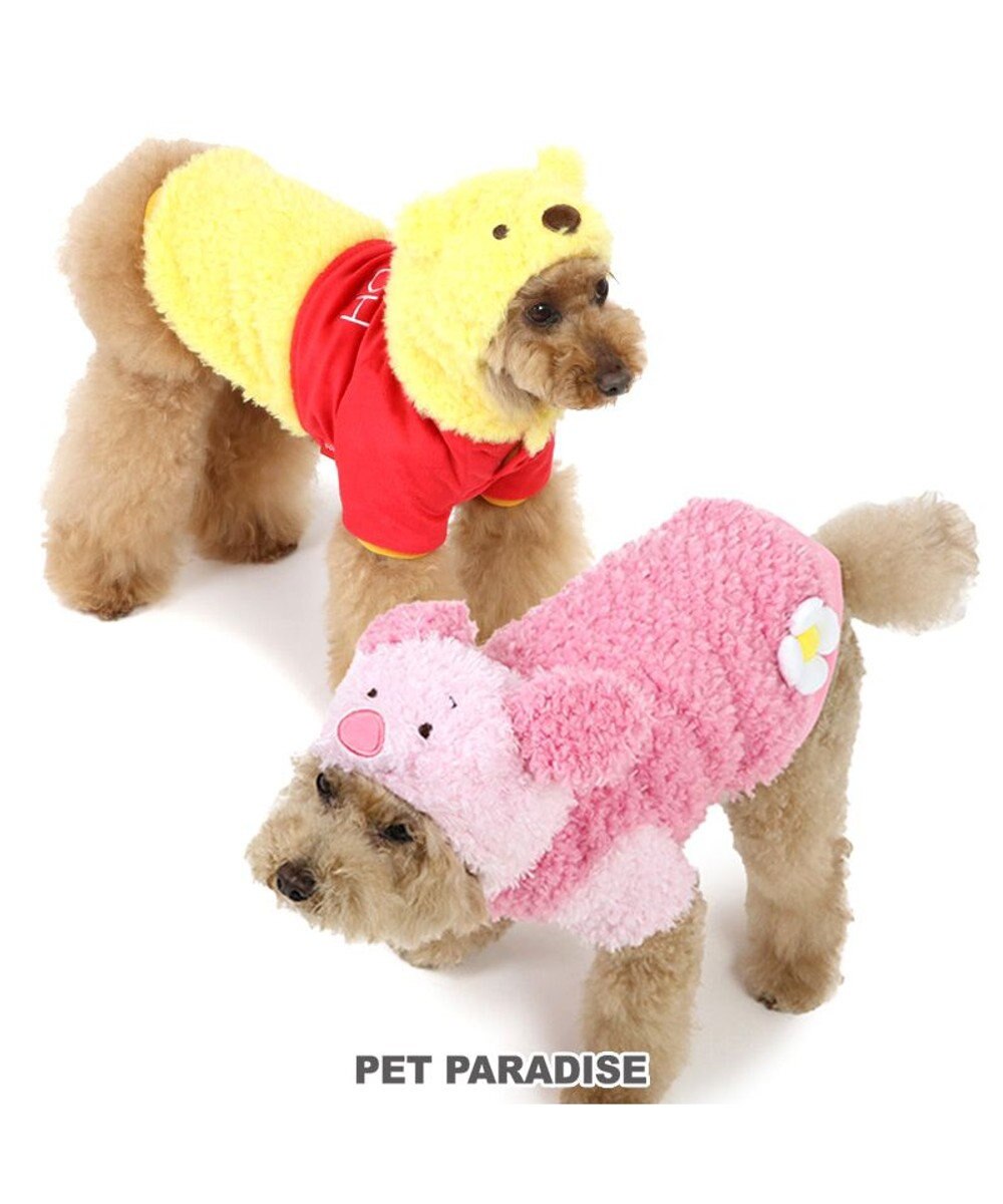 PET PARADISE ディズニー ふわふわなりきり パーカー 《ピグレット》 小型犬 