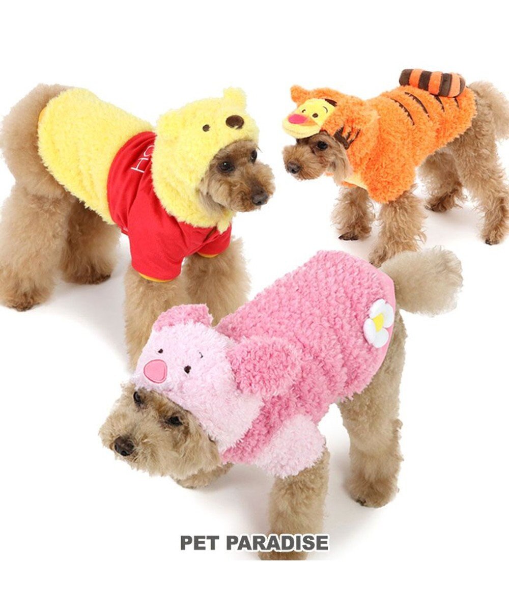 PET PARADISE ディズニー ふわふわなりきり パーカー 《ピグレット》 小型犬 