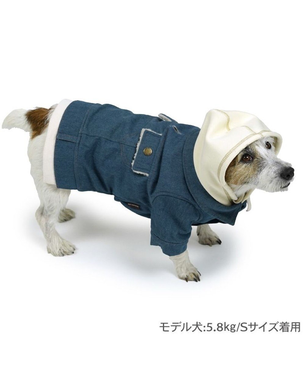 PET PARADISE ペットパラダイス 重ね着風デニムジャケット  小型犬 