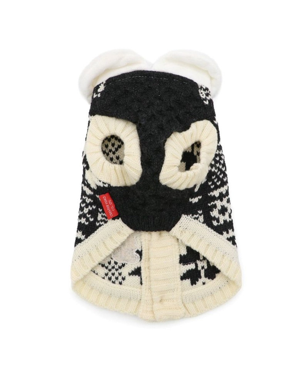 PET PARADISE リサとガスパール 背中開きニット 小型犬 