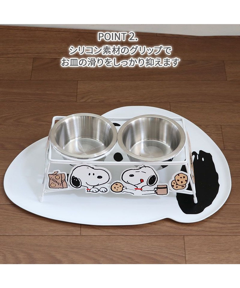 PET PARADISE スヌーピー シリコン フードマット フェイス型 