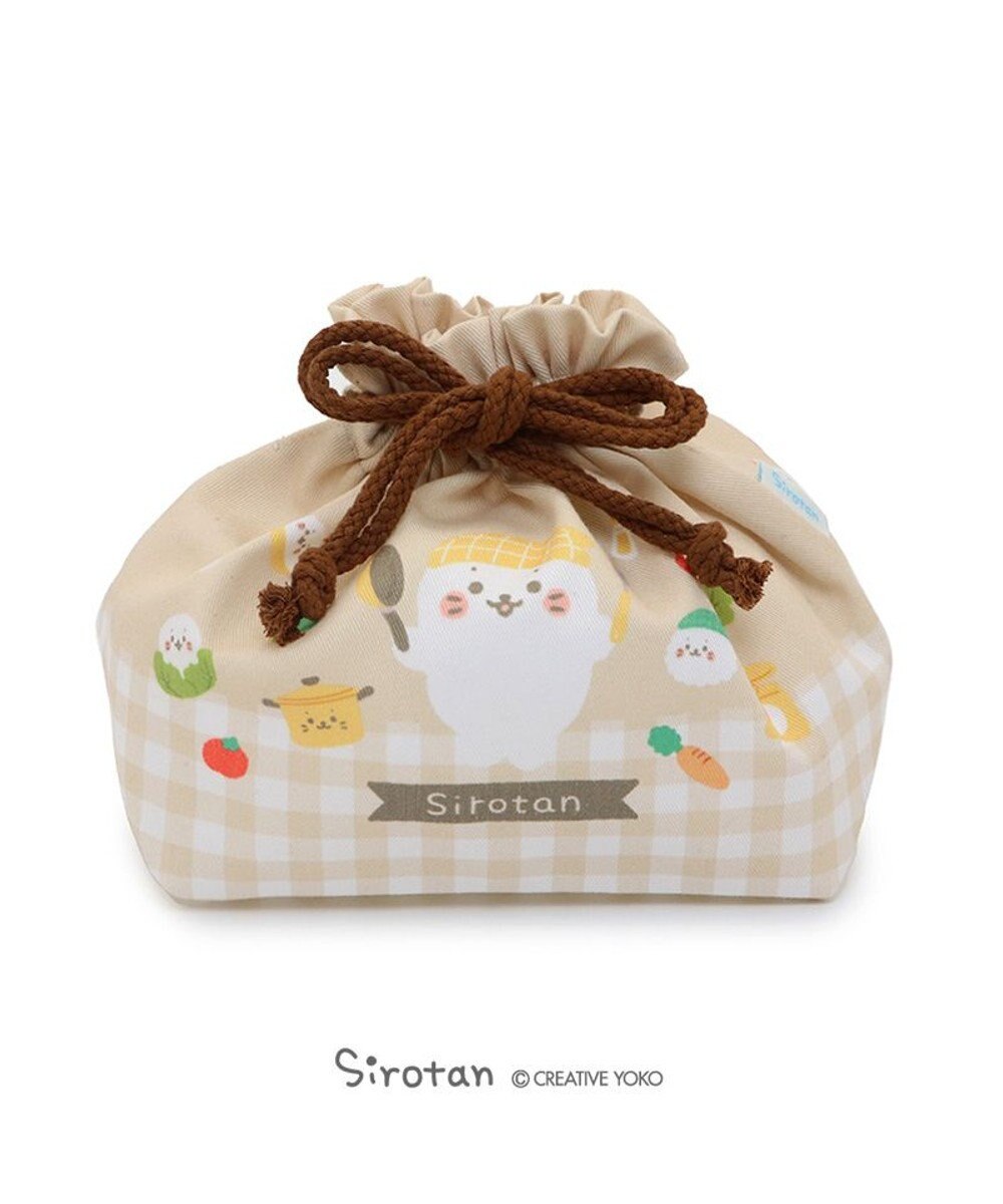 Mother garden しろたん キッチン柄 ランチ巾着 お弁当袋 