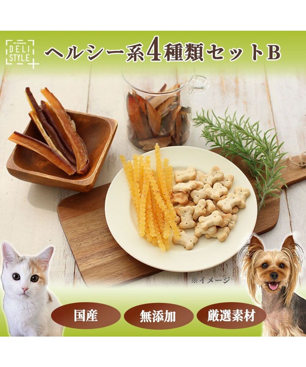 PET PARADISE ペットパラダイス 犬 おやつ デリスタイル4種類 ヘルシー系セットB 