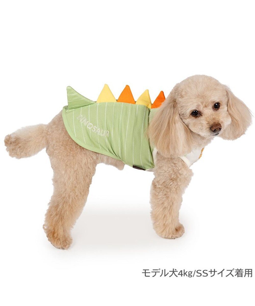 PET PARADISE ペットパラダイス 恐竜 ボーダーエコメイド タンクトップ 小型犬 
