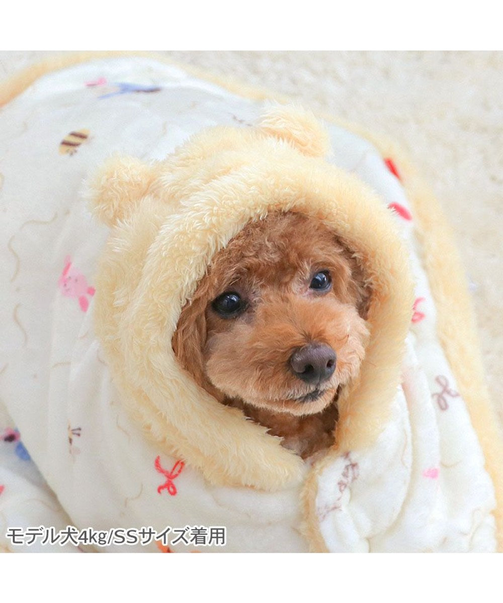PET PARADISE ディズニー くまのプーさん お友達柄 着る毛布 小型犬 