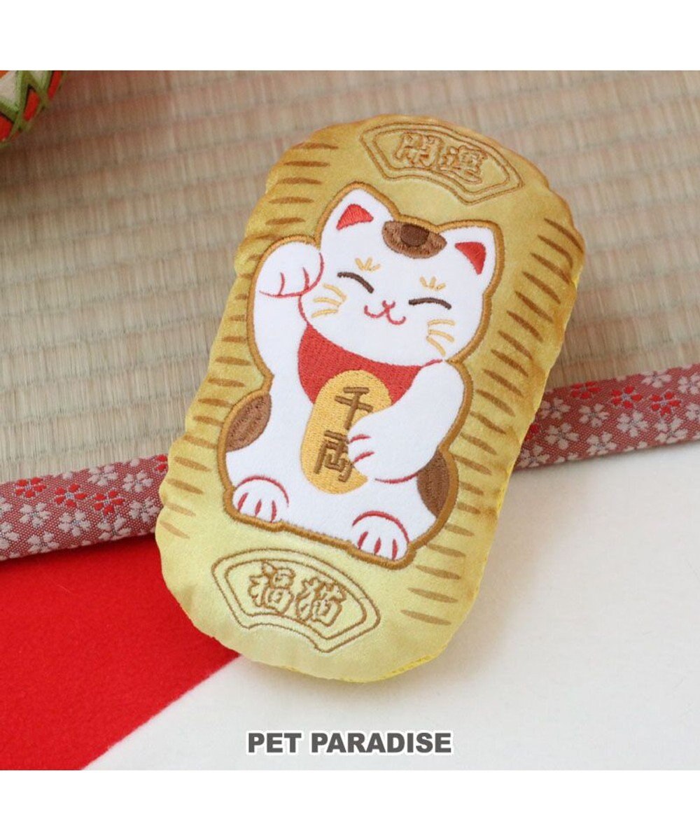 PET PARADISE ペットパラダイス 猫 小判トイ  和まねき猫 