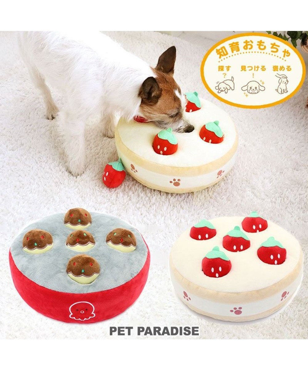 PET PARADISE ペットパラダイス ノーズトイ  《たこやき / 苺ケーキ》単品 