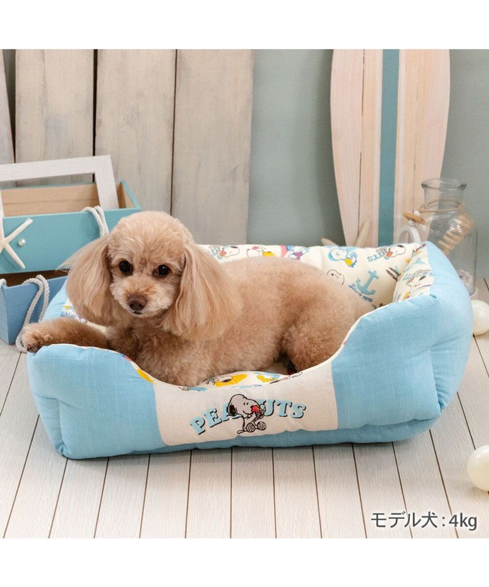 PET PARADISE スヌーピー クールカドラー 《アイス柄》 角型 Ｍ 