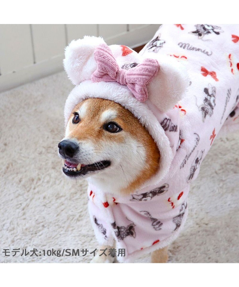 PET PARADISE ディズニー ミニー 着る毛布 《ケーキ柄》 中型犬 
