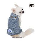 PET PARADISE Lee ヒッコリー オーバーオール  小型犬