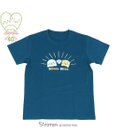 Mother garden しろたん Tシャツ 半袖 《Nicco Nico柄》 紺色　S/M/L/XL レディース メンズ ユニセックス 男女兼用 半袖 あざらし アザラシ かわいい キャラクター マザーガーデン #しろたんＴシャツ2021 父の日 父の日ギフト