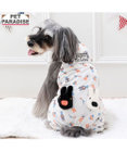PET PARADISE リサとガスパール サロペット 《二人飛び柄》 小型犬