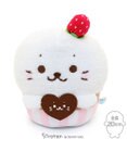 Mother garden しろたん カップケーキ マスコット 20cm お座りぬいぐるみ