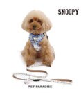 PET PARADISE スヌーピー ハーネス＆リード 〔３Ｓ〕 反射 小型犬