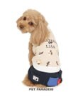PET PARADISE リサとガスパール パンツ つなぎ 【小型犬】 青ポケット
