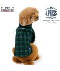 PET PARADISE J.PRESS ブラック格子 シャツ 小型犬