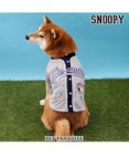 PET PARADISE スヌーピー ベースボール Ｔシャツ 《グレー》 中型犬 大型犬