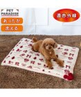 PET PARADISE ディズニー ミッキーマウス 遠赤外線 ボア マット 《ニット柄》