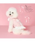 PET PARADISE cherircouture パールリボン ベスト 《ピンク》 小型犬