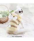 PET PARADISE 犬 服 蜂 パーカー 【小型犬】 ワッフル
