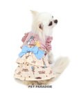PET PARADISE 犬の服 犬 ディズニー わんわん物語 ワンピース 【小型犬】 パスタ柄