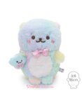 Mother garden らっこいぬ 虹のふわふわ マスコット 16cm