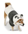PET PARADISE ペットパラダイス もこもこなりきり パーカー 《パンダ》  中型犬