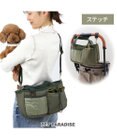 PET PARADISE ペットパラダイス ２Way お散歩 バッグ 《カーキ》