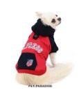 PET PARADISE J.PRESS パーカー カレッジ 赤 小型犬