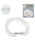 Mother garden しろたん アクリルカラビナ 《クリア》 単品