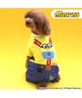 PET PARADISE ミニオン ボブ サスペンダー上下セット風 パンツつなぎ 小型犬