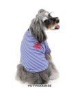 PET PARADISE 犬の服 犬 冬服 tシャツ J.PRESS【小型犬】 ボーダー ロゴ