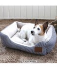PET PARADISE ヒッコリー ベッド カドラー (57×45cm) 【小型犬】