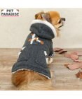 PET PARADISE ペットパラダイス フード付 ダッフルコート 小型犬