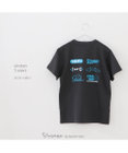 Mother garden しろたん Tシャツ 半袖 《ロゴいっぱい》  ユニセックス 男女兼用