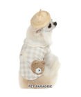 PET PARADISE ペットパラダイス くまちゃん チェック 園児服 小型犬