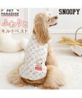 PET PARADISE スヌーピー キルトベスト 《頬杖柄》 中型犬 大型犬