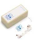 Mother garden しろたん 両面 付箋 スタンプ 《25周年にっこりパレード柄》 単品