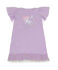 Mother garden マザーガーデン フリル袖 ワンピース Ｍ/L サイズ 100～120cm 120～140cm 《ユニコーン/野いちご》