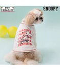 PET PARADISE スヌーピー スケボー Tシャツ 《ホワイト》 小型犬