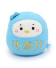 Mother garden しろたん 手のり ちりめん だるま マスコット ちびちびマスコット 8cm 【単品】
